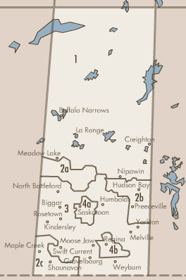 Mobile Map - Saskatchewan Collector Regions